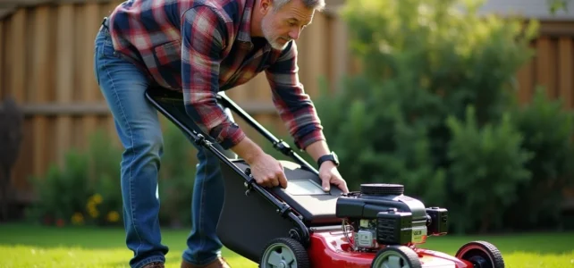 De quel côté pencher une tondeuse thermique pour l’entretenir sans risque ? De quel côté pencher une tondeuse thermique pour l’entretenir sans risque ?